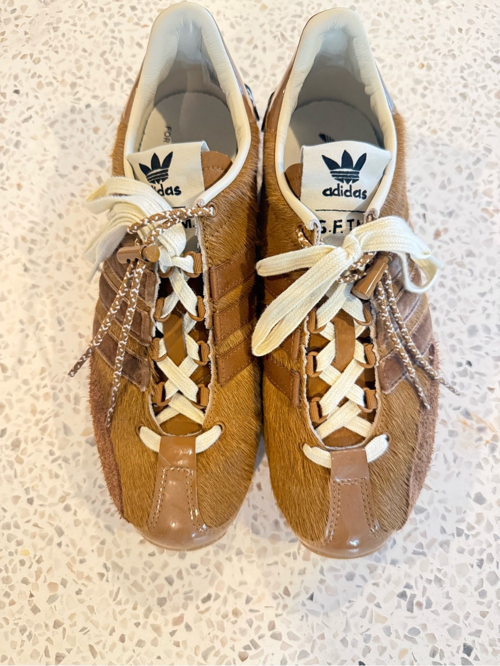 Adidas country OGx Song For The Mute OG pony hair bronze